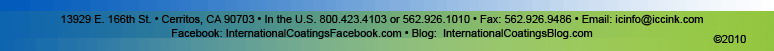 International Coatings Contact Information